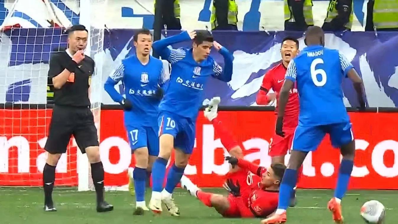 申花3-2加时绝杀海港笑傲德比