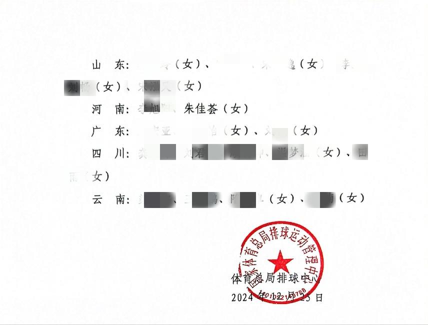 河南女排4个健将申请仅朱婷妹妹通过