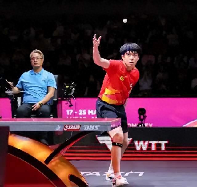 王楚钦球拍风波后4-0横扫晋级16强