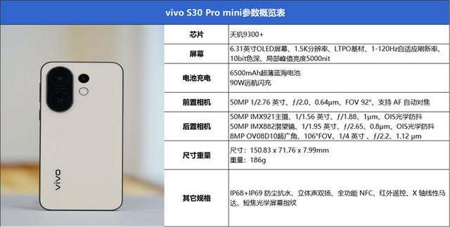 颜值体验全面Pro! vivo S30 Pro mini评测:年轻人的梦想小直屏